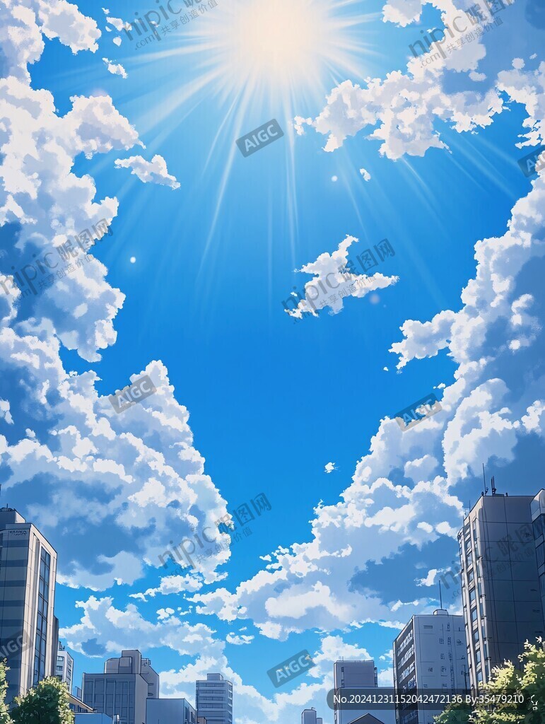 動漫中的白云