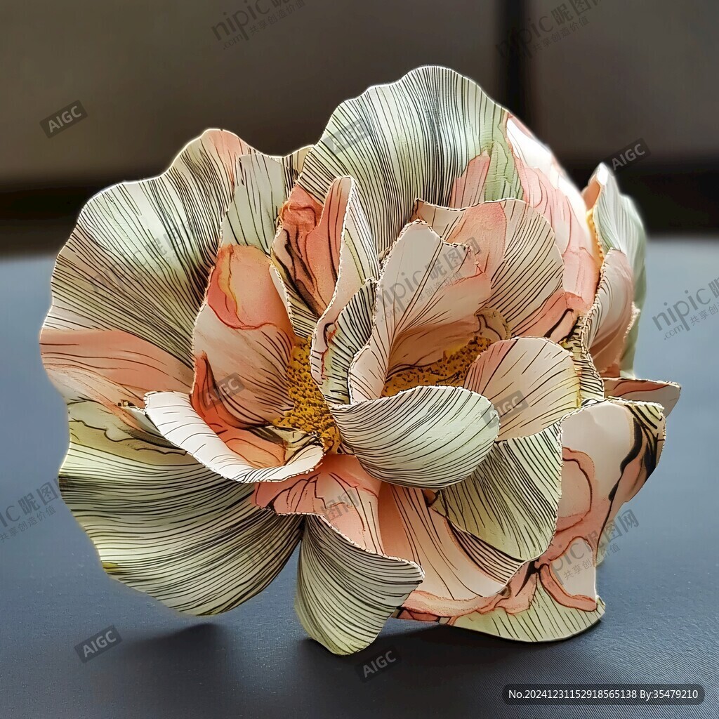 立體紙藝花