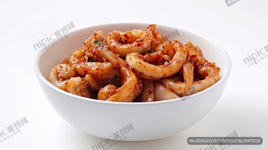 麻辣魷魚圈
