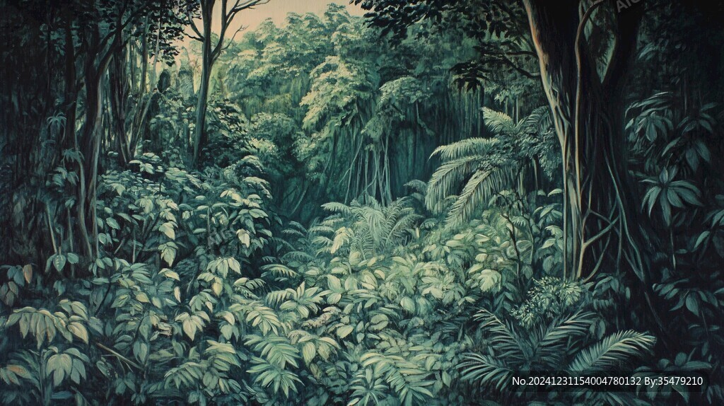 雨林插畫