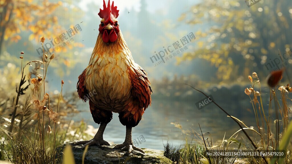 雄雞高清圖