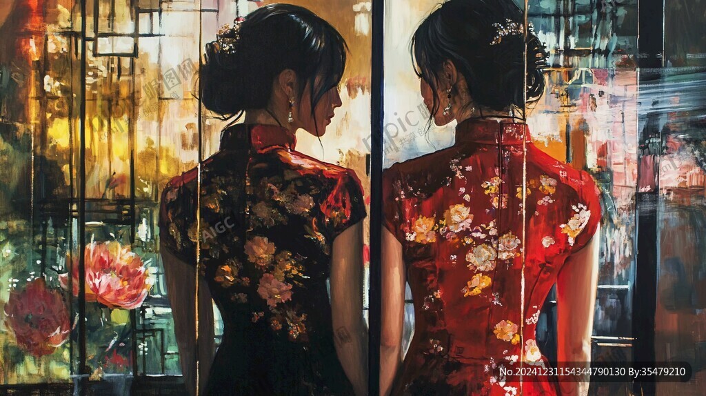 旗袍美女壁紙
