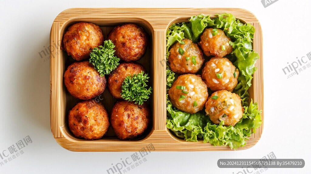 飯盒蒸肉丸