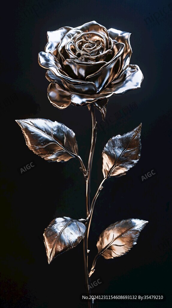 黑金玫瑰花