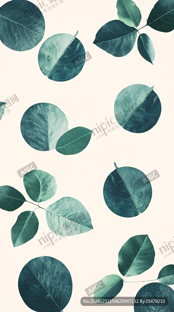 簡(jiǎn)約樹葉