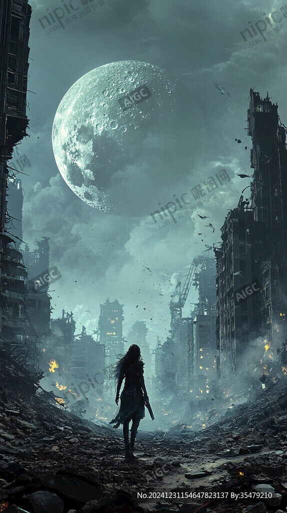 科幻題材插畫