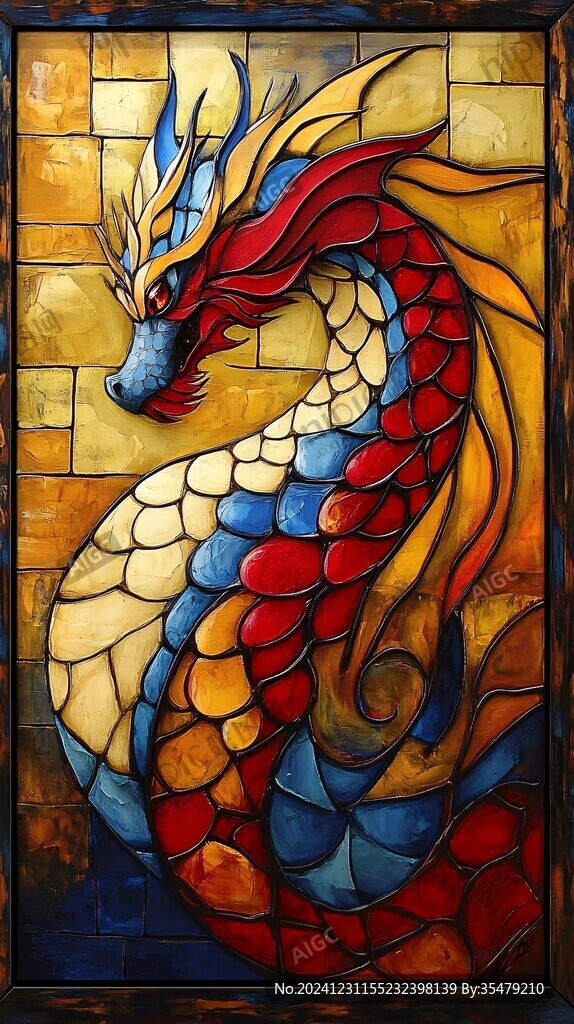 龍琉璃壁畫(huà)