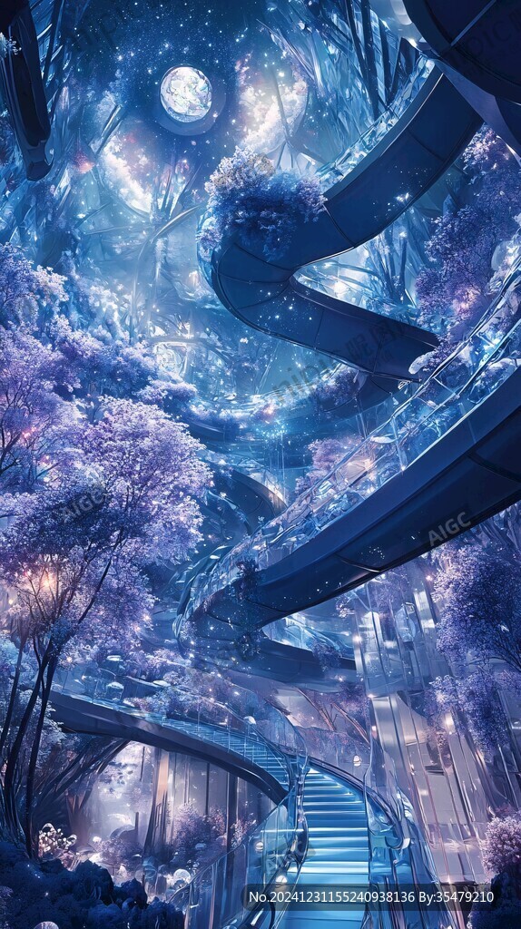 科幻插畫風(fēng)