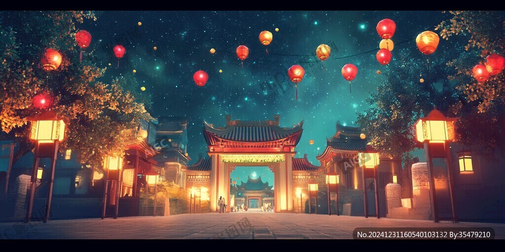元宵節(jié)場景復(fù)原