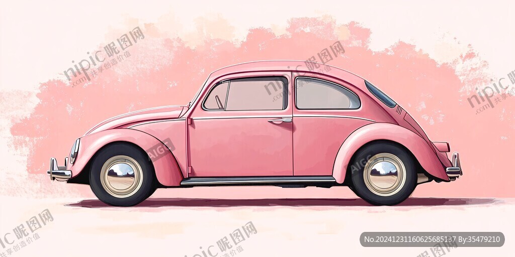復古車插畫