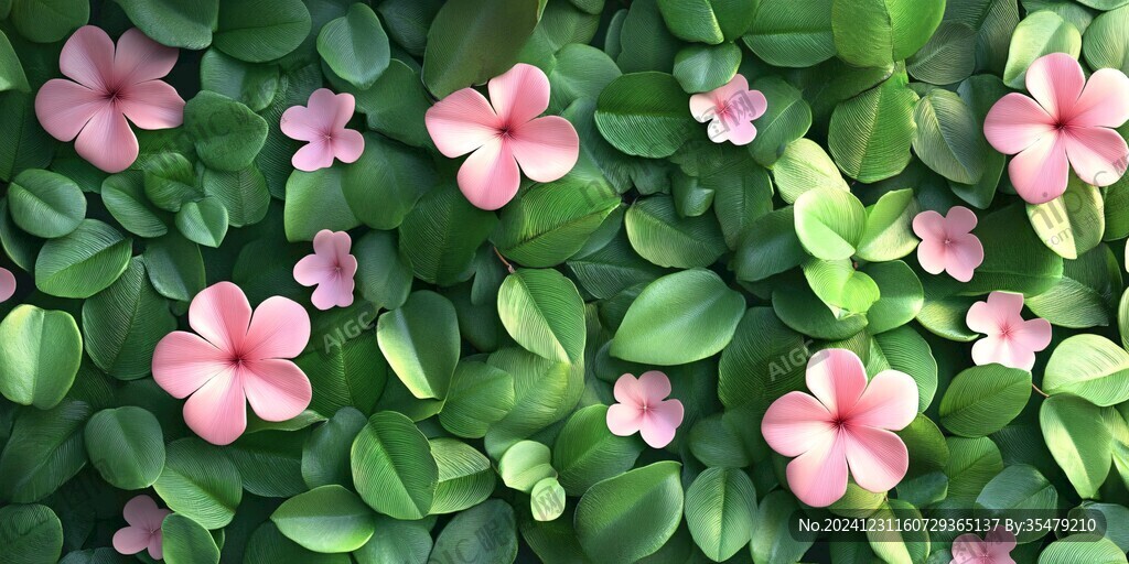 粉掌花背景
