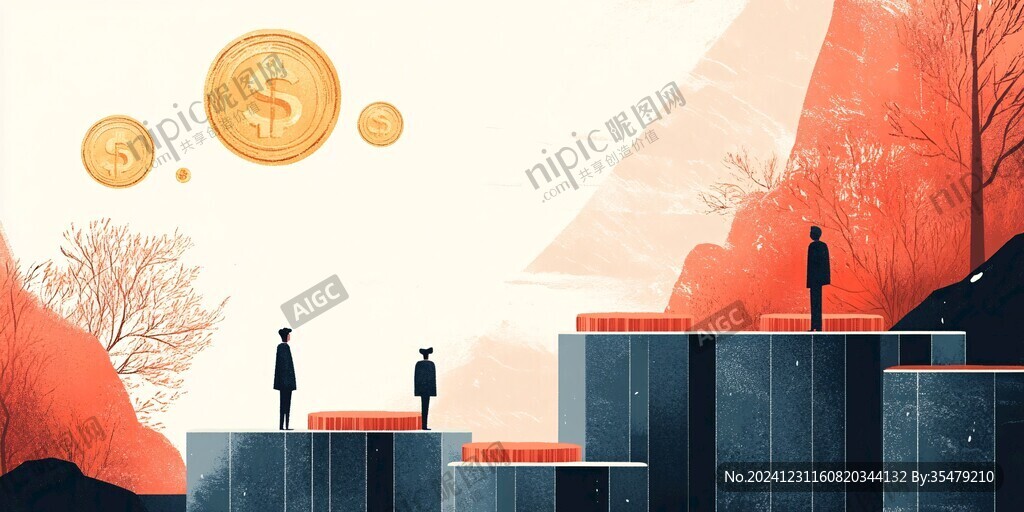 金融封面插圖