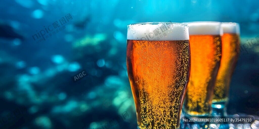 啤酒水花質(zhì)感特效