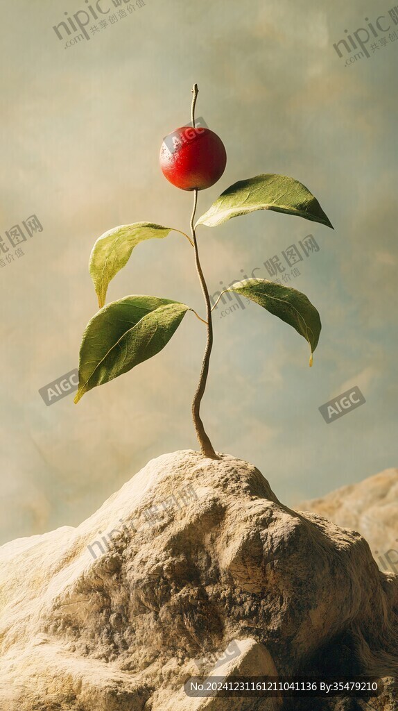 紅果與螳螂