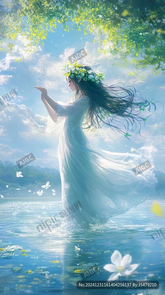 夢(mèng)幻風(fēng)景女孩