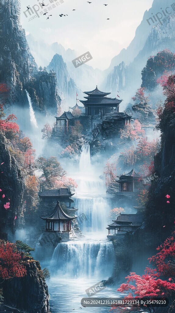 古風(fēng)仙境天上宮闕