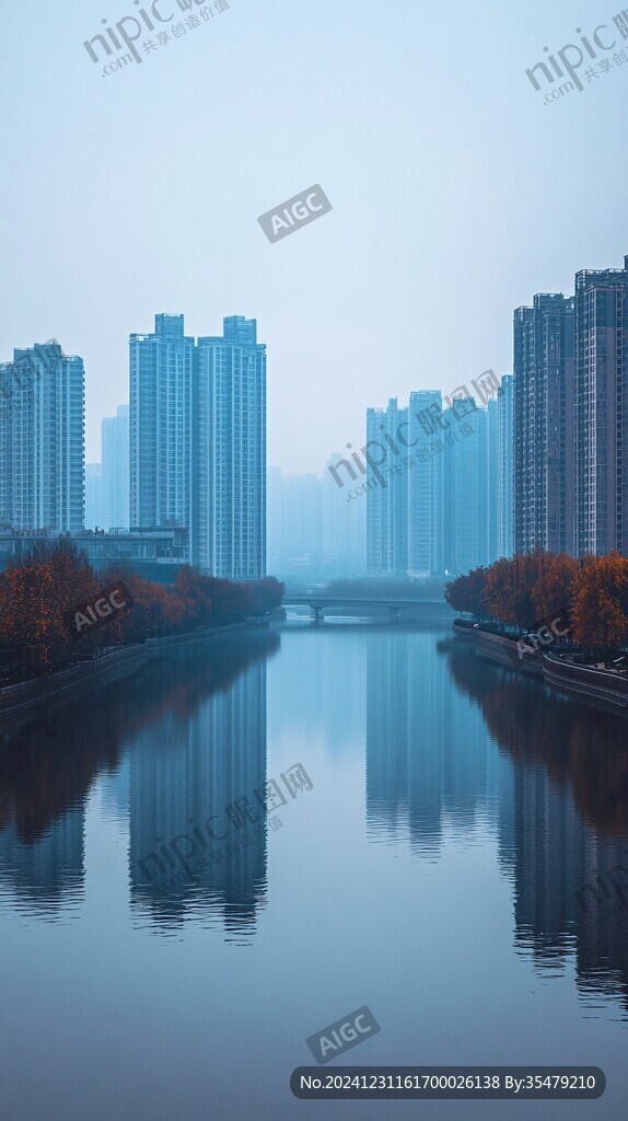渾河倒影