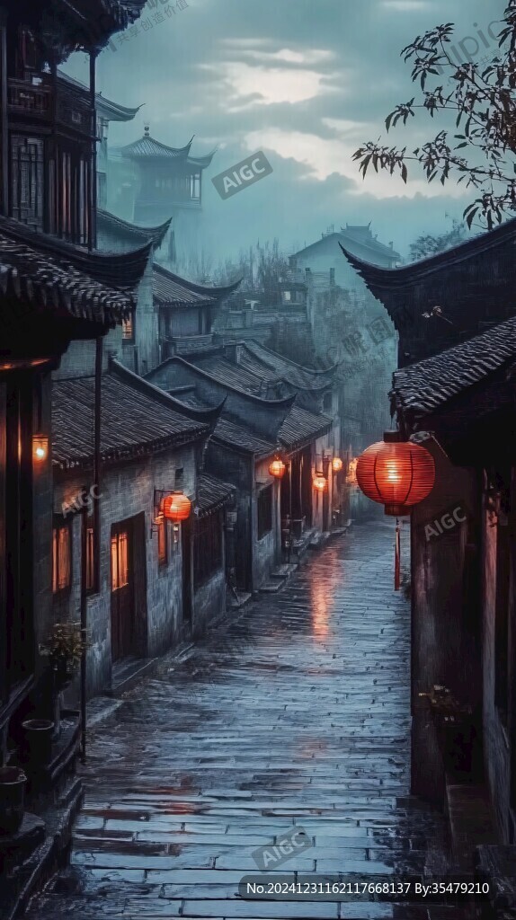 唯美古鎮(zhèn)風光