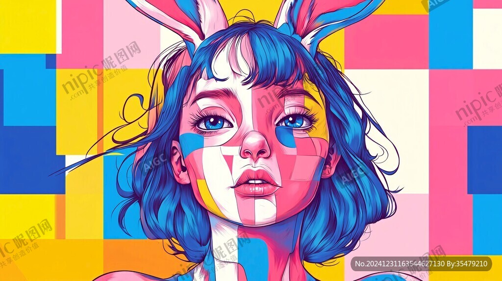 波普風(fēng)插畫