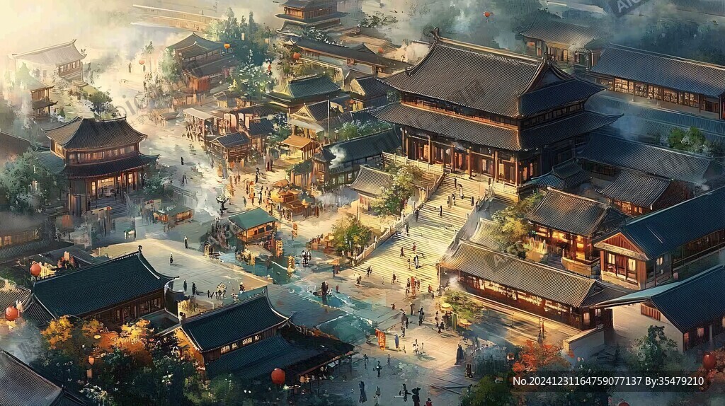 宋代繁華場(chǎng)景