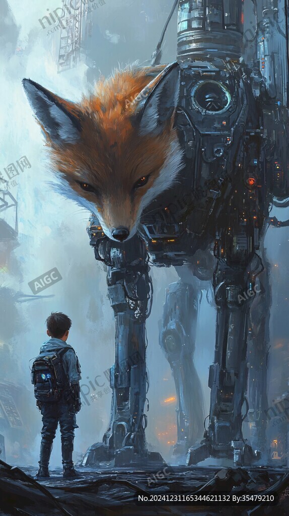 科幻題材插畫