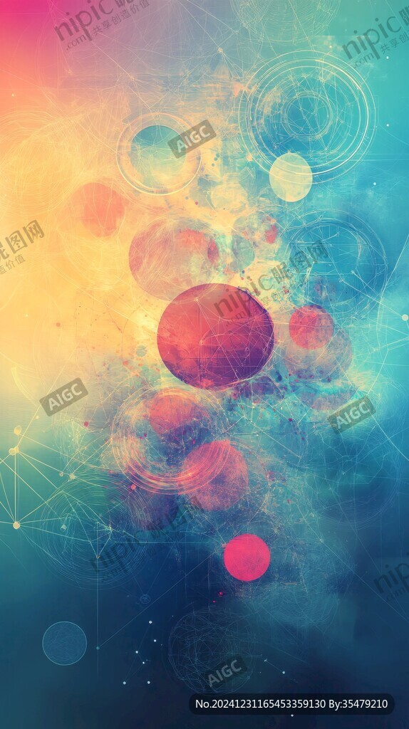 科技星球圓球光線