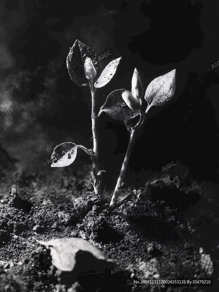 生命發(fā)芽生長
