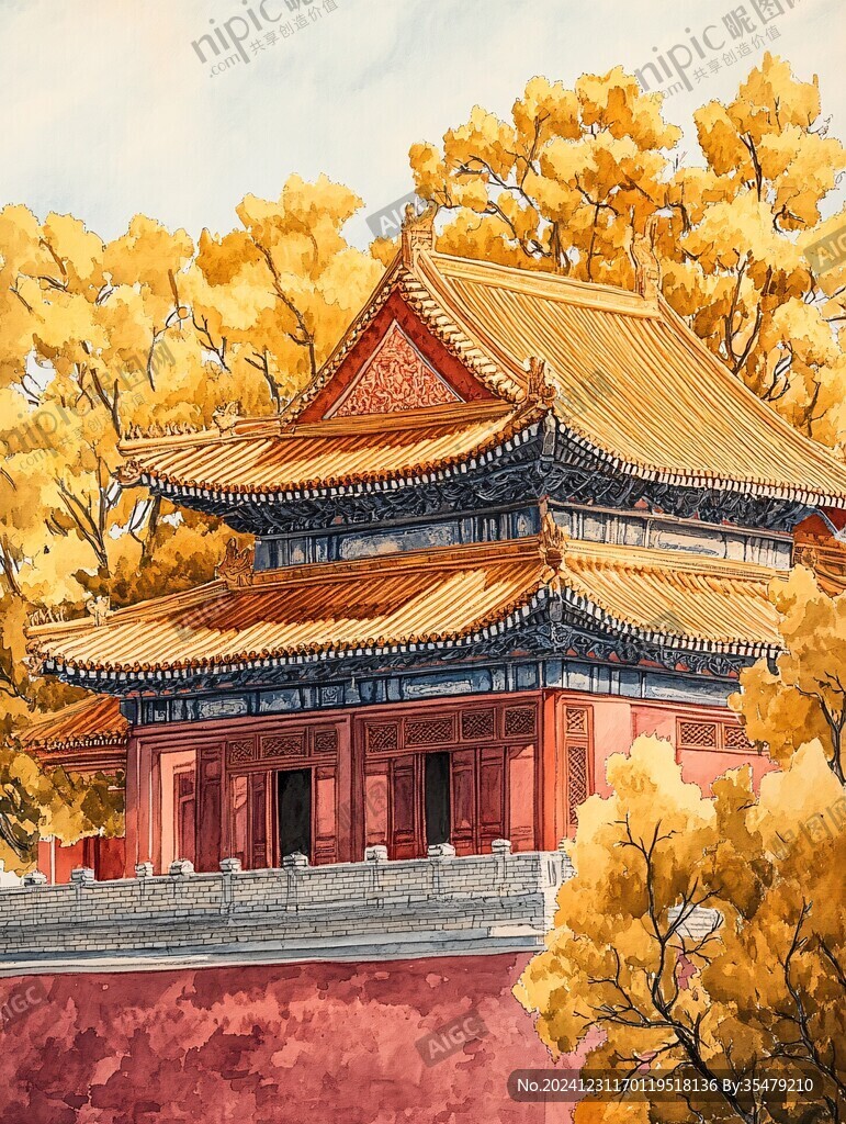太廟插畫