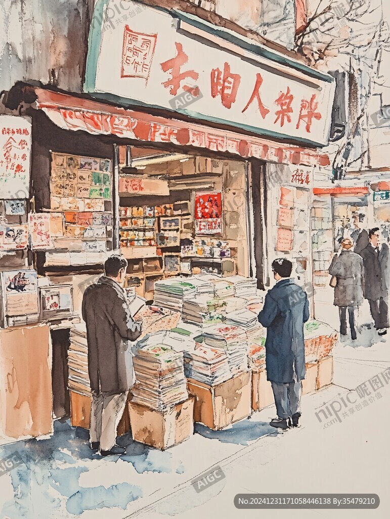 廟街手繪