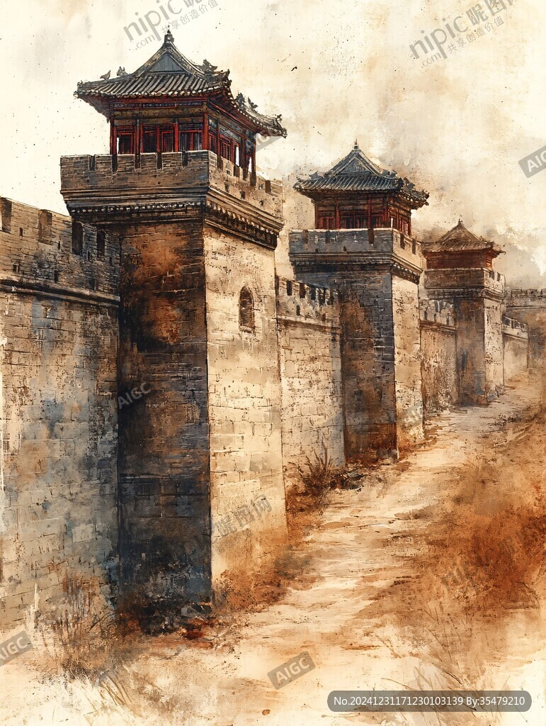 大境門插畫