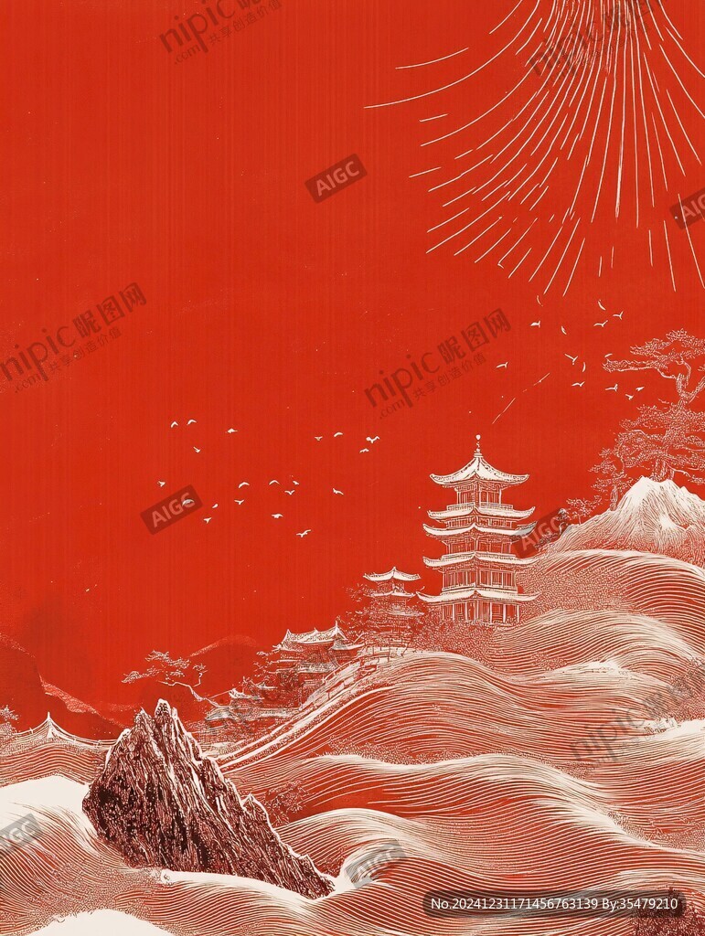 滕王閣背景