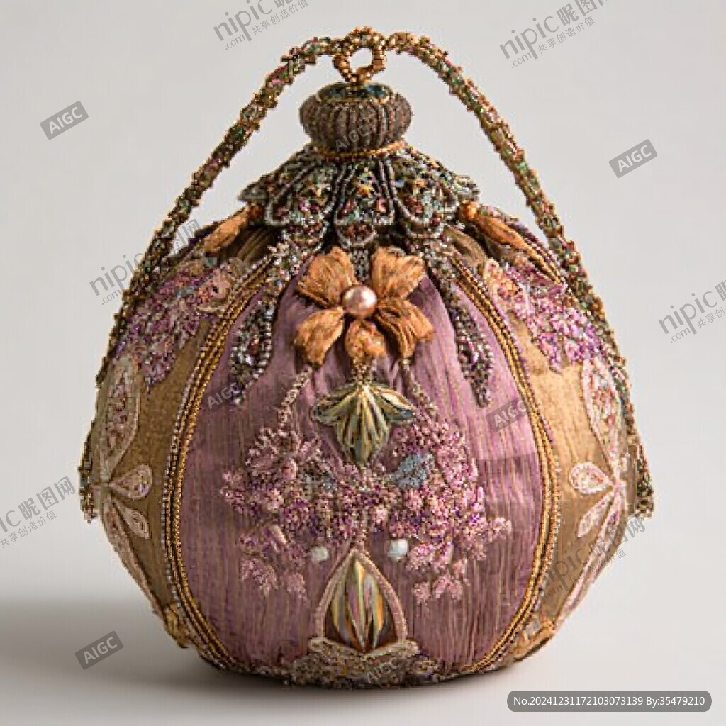金累絲花囊