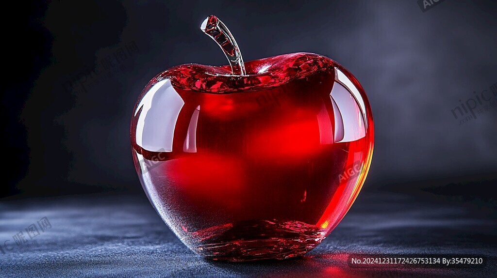 紅色水晶蘋果