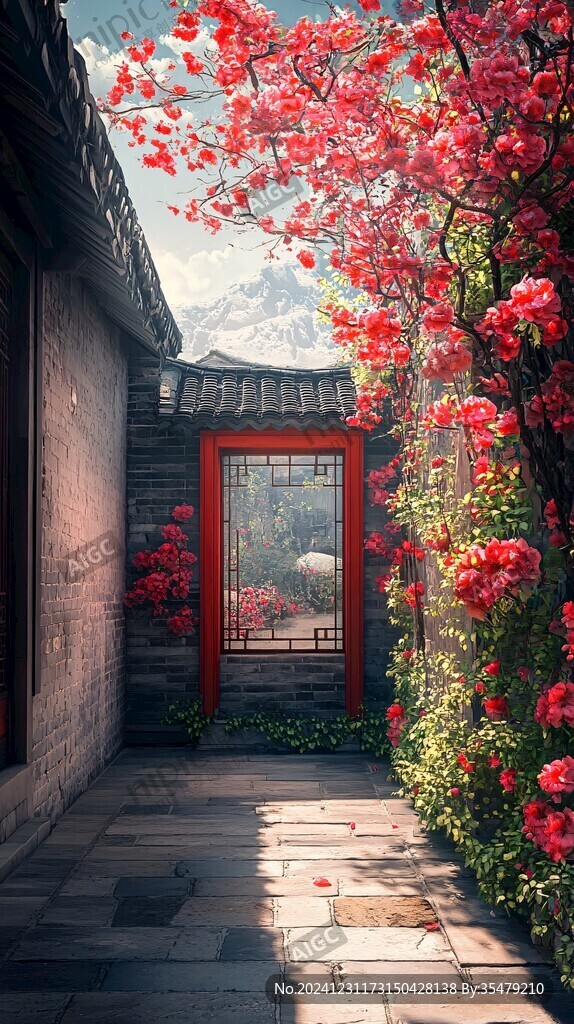 院門花開(kāi)