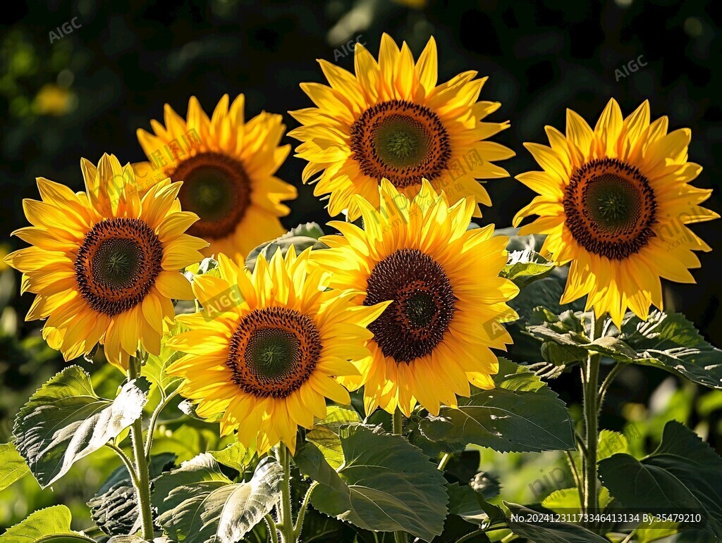 夏日燦爛太陽花
