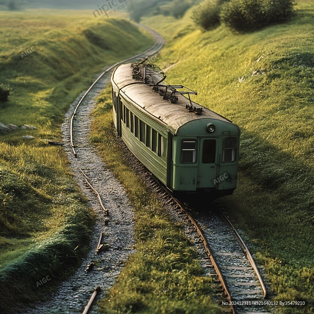 火車旅途風景