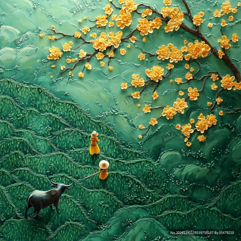 浮雕意境畫