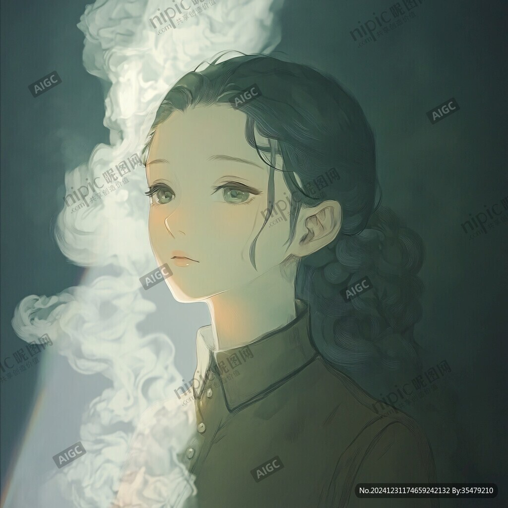 板繪人像