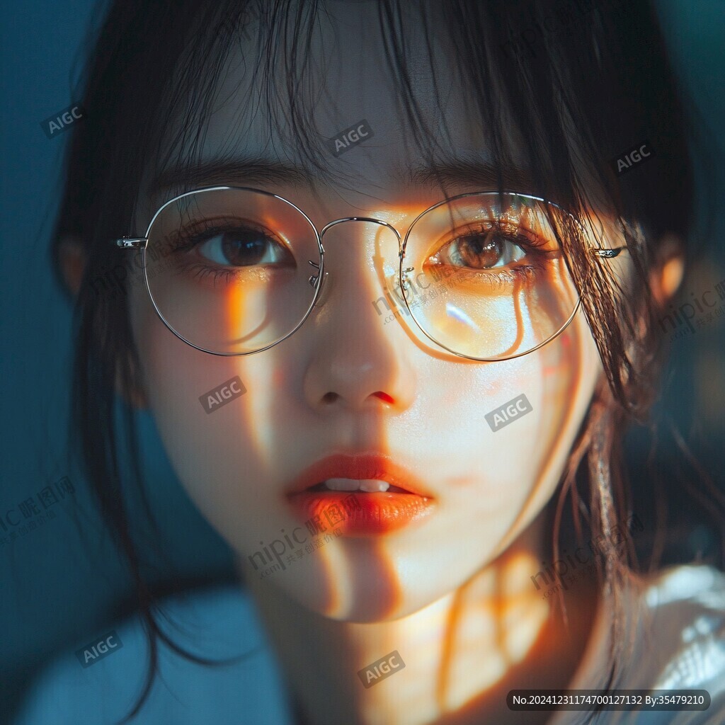 圓圓的眼鏡