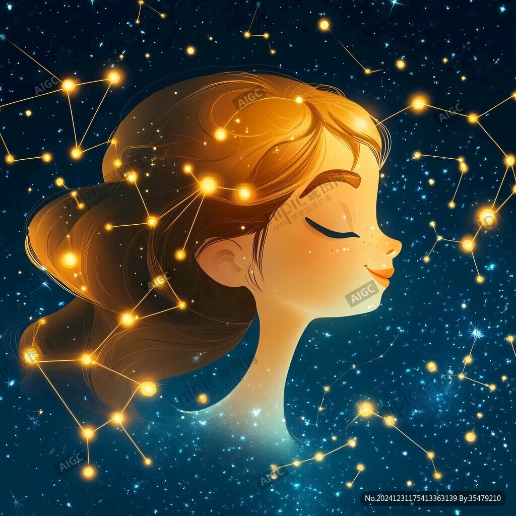 星座系列插畫