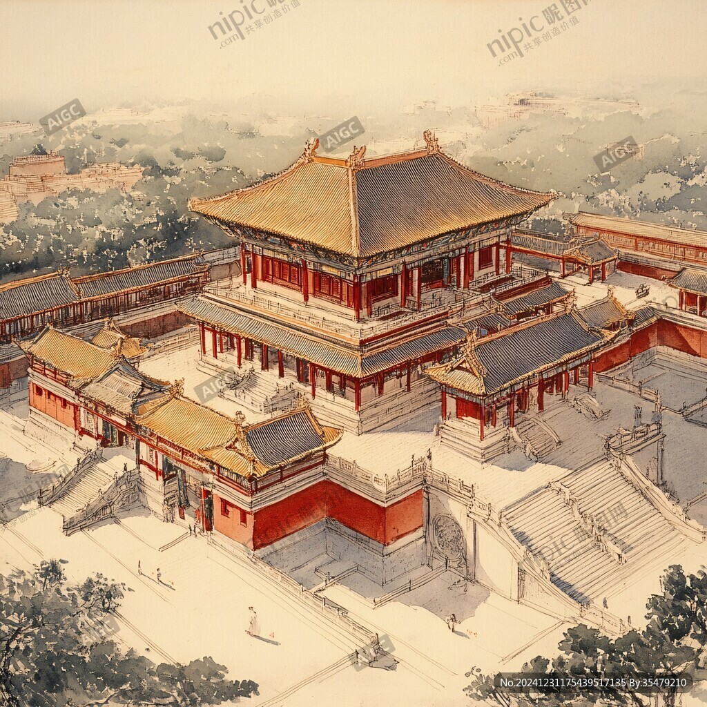太廟插畫
