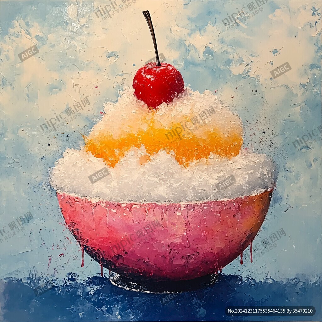 冰糖雪梨插畫