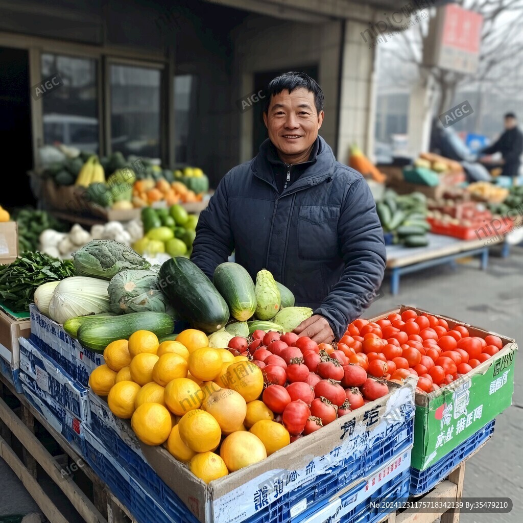賣菜大叔