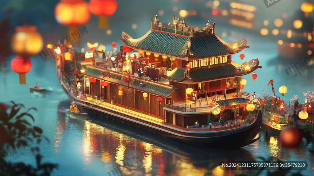 花燈船