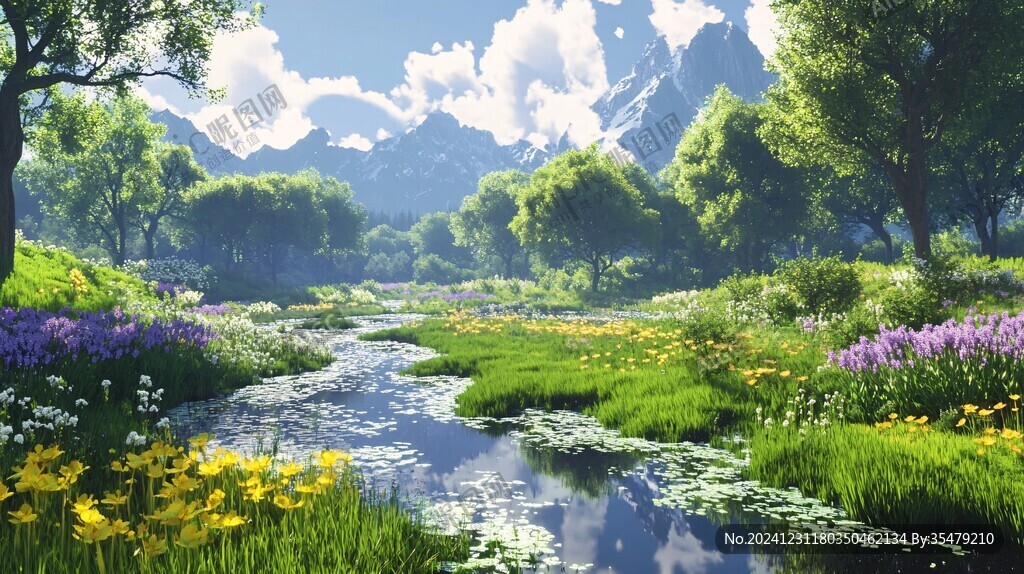 濕地場景還原