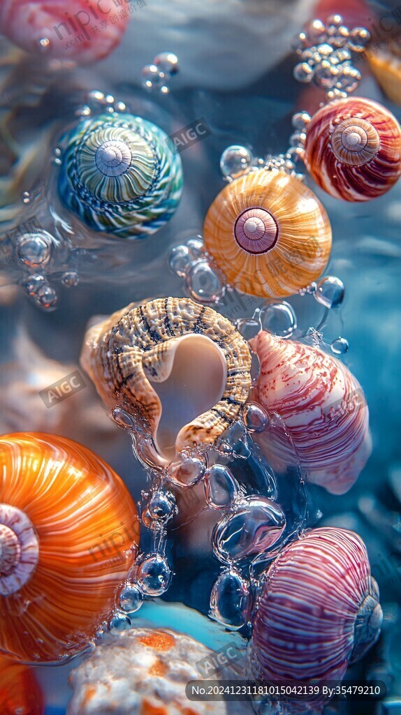 溫馨海洋貝殼
