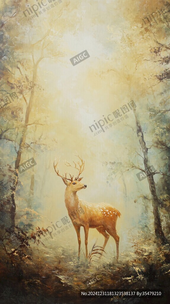 唯美夢(mèng)幻鹿