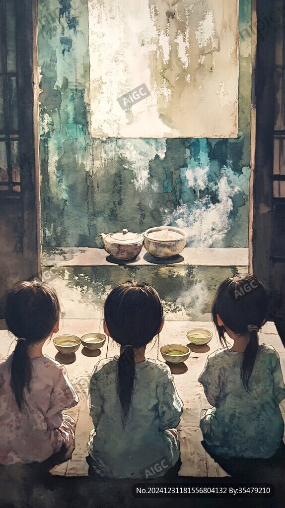 小飯桌插畫