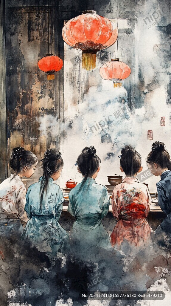 古風(fēng)小孩