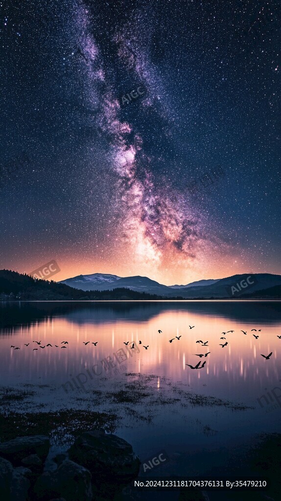 星光銀河宇宙星球流星